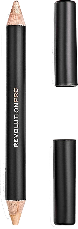 Doppelseitiger Kajalstift - Revolution Pro Wide Eye Effect Pencil — Bild N2