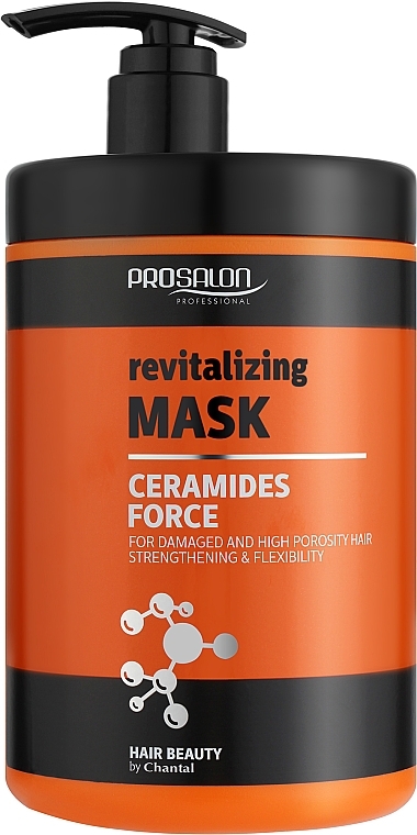 Revitalisierende Maske für geschädigtes und stark poröses Haar - Prosalon Ceramide Force — Bild N1