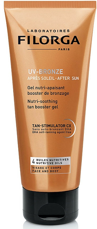 Nährendes beruhigendes und bräunungsverstärkendes After Sun Körper- und Gesichtsgel - Filorga UV-Bronze After-Sun — Bild N1