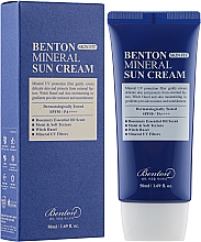 Mineralische Sonnenschutzcreme - Benton Skin Fit Mineral Sun Cream SPF50+/PA++++ — Bild N2