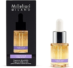 Düfte, Parfümerie und Kosmetik Konzentrat für Aromalampe Veilchen und Moschus - Millefiori Milano Natural Violet & Musk