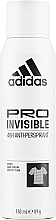 Düfte, Parfümerie und Kosmetik Deospray Antitranspirant für Männer - Adidas Pro invisible 48H Anti-Perspirant