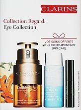 Gesichtspflegeset - Clarins Eye Collection Kit (Serum 20ml + Mascara 3ml + Make-up Entferner 30ml)  — Bild N1