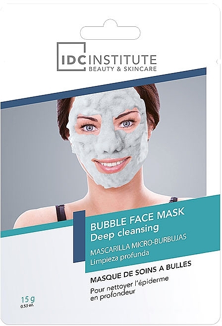 Maske für das Gesicht - IDC Institute Bubble Face Mask Deep Cleansing — Bild N1