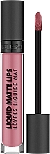 Düfte, Parfümerie und Kosmetik Flüssiger matter Lippenstift - Gosh Liquid Matte Lips