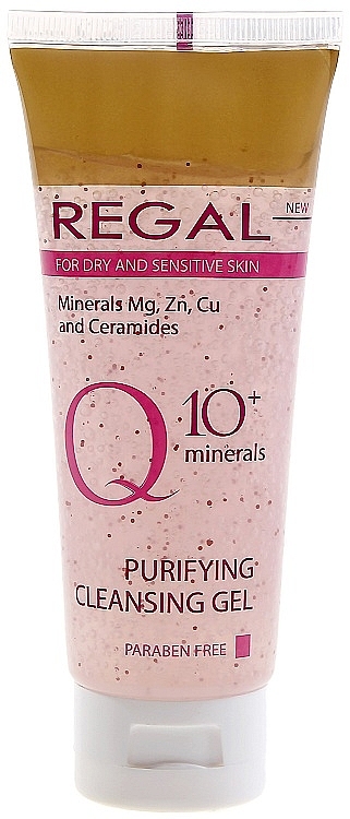 Gesichtswaschgel für trockene und empfindliche Haut mit Coenzym Q10 und Mineralien - Q10 + Minerals Purifyng Cleansing Gel — Bild N1
