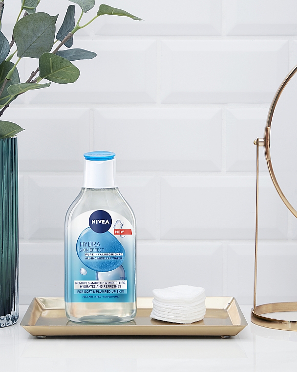 Mizellen-Reinigungswasser zum Abschminken - Nivea Hydra Skin Effect — Bild N4