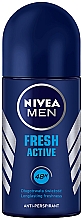 Deo Roll-on Antitranspirant - NIVEA MEN Fresh Active Antiperspirant Deodorant Roll-on — Bild N1