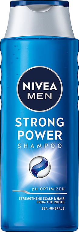 Pflegeshampoo für Männer "Strong Power" - NIVEA MEN Shampoo — Bild N2