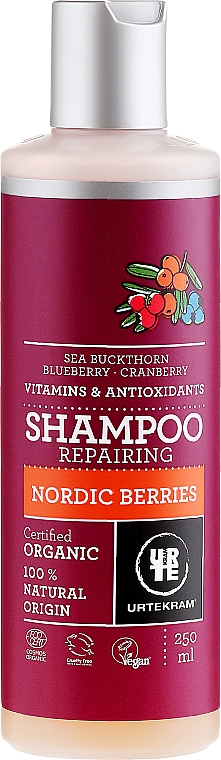 Shampoo für strapaziertes Haar "Nordische Beeren" - Urtekram Nordic Berries Hair Shampoo — Bild N1