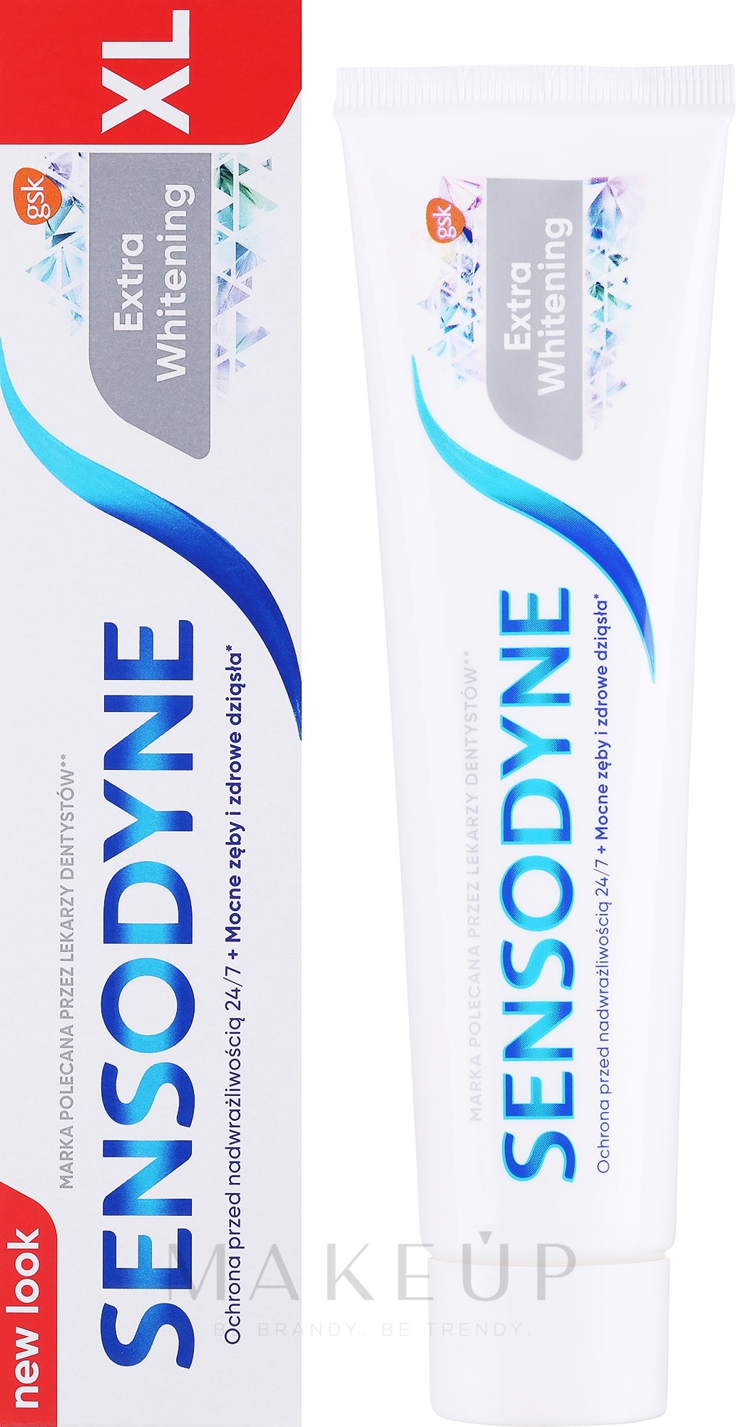 Aufhellende Zahnpasta für empfindlche Zähne Extra Whitening - Sensodyne Extra Whitening — Bild 100 ml