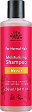 Düfte, Parfümerie und Kosmetik Feuchtigkeitsspendendes Shampoo für normales Haar mit Rosenextrakt - Urtekram Rose Shampoo Normal Hair