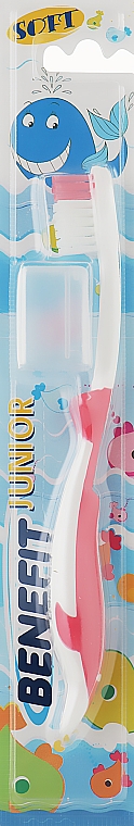 Kinderzahnbürste rosa - Mil Mil Benefit Junior Soft — Bild N1