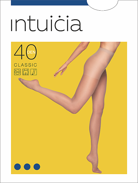 Strumpfhose CLASSIC 40 Den - Intuicia — Bild N1