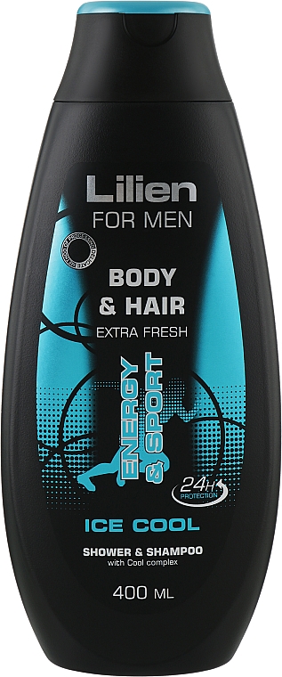 2in1 Shampoo und Duschgel Ice Cool - Lilien For Men Body & Hair Shower & Shampoo