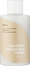 Feuchtigkeitsspendender Toner mit wilder Yamswurzel - IsNtree Yam Root Vegan Milk Toner — Bild N2