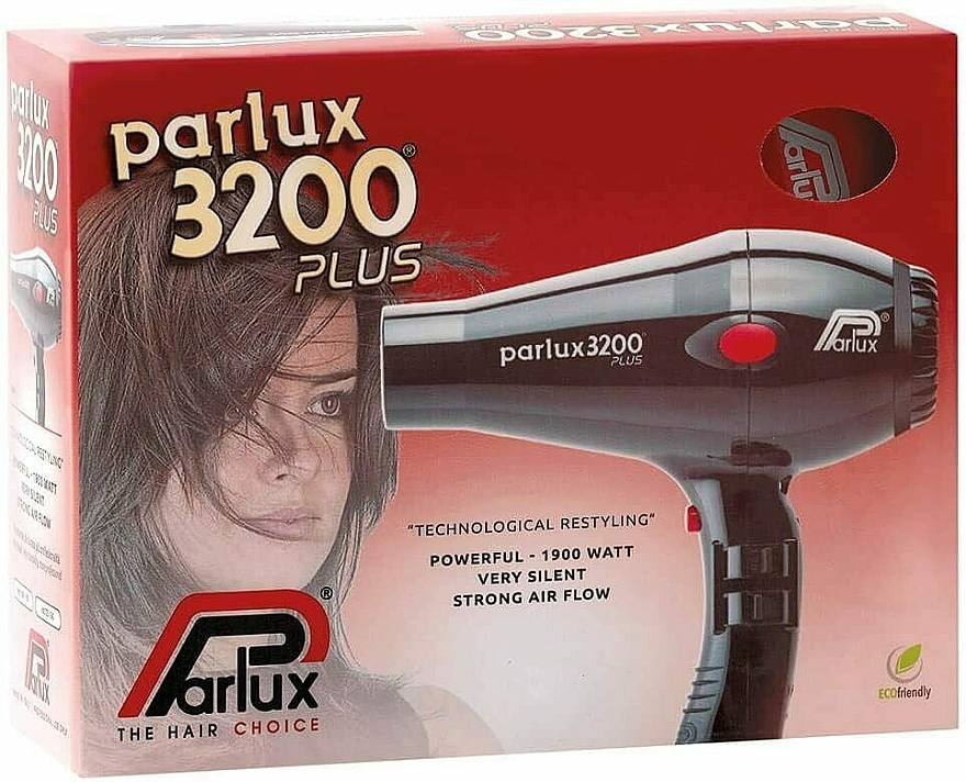 Haartrockner silbern - Parlux 3200 Plus Hair Dryer Silver — Bild N3