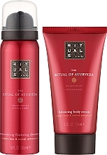 Körperpflegeset - Rituals Mini Travel Set Ayurveda (Körpercreme 70ml + Duschgel 50ml) — Bild N2