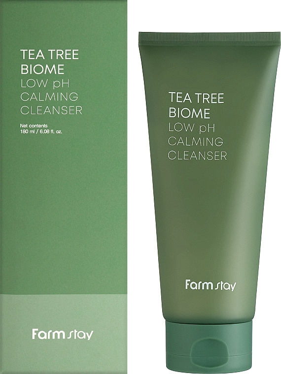 Beruhigende Gesichtsreinigung mit Teebaumextrakt - FarmStay Tea Tree Low PH Calming Cleanser — Bild N2