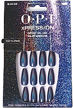 Düfte, Parfümerie und Kosmetik Künstliche Nägel - OPI Xpress/On Blue-Gie 