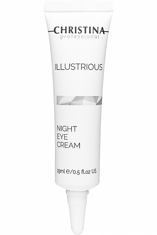 Straffende Augenpflege für die Nacht mit Augenpeptidkomplex, Koffein und Retinol - Christina Illustrious Night Eye Cream — Bild N1