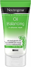 Düfte, Parfümerie und Kosmetik Gesichtsmaske - Neutrogena Oil Balancing In-Shower Mask